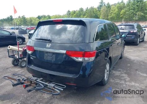 2015 Honda Odyssey Ex из США, поврежденный, VIN 5FNRL5H41FB042772